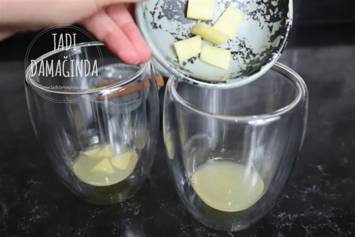 Zencefilli Tarçınlı Çay