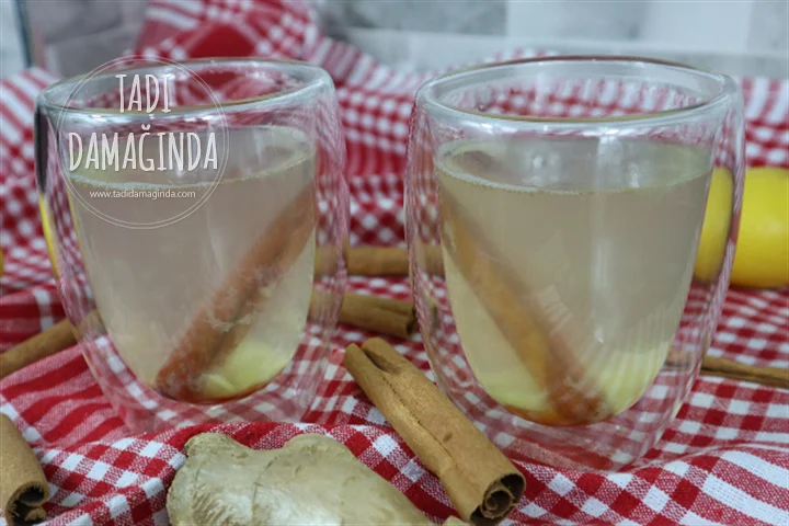 Zencefilli Tarçınlı Çay