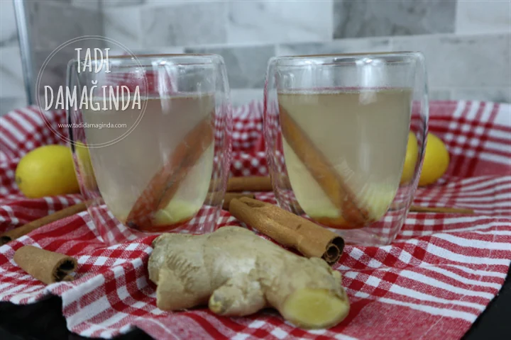 Zencefilli Tarçınlı Çay