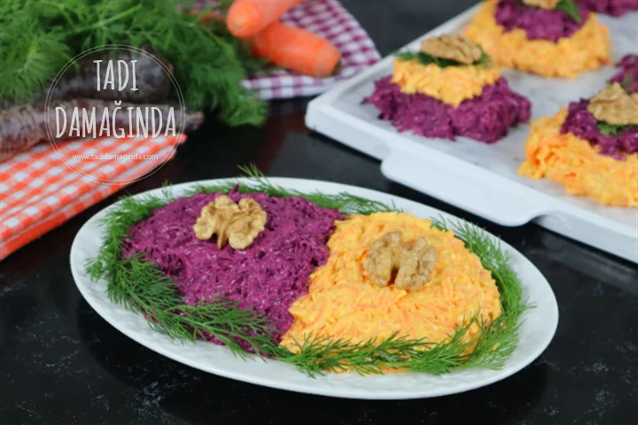 2 Renkli Havuç Tarator