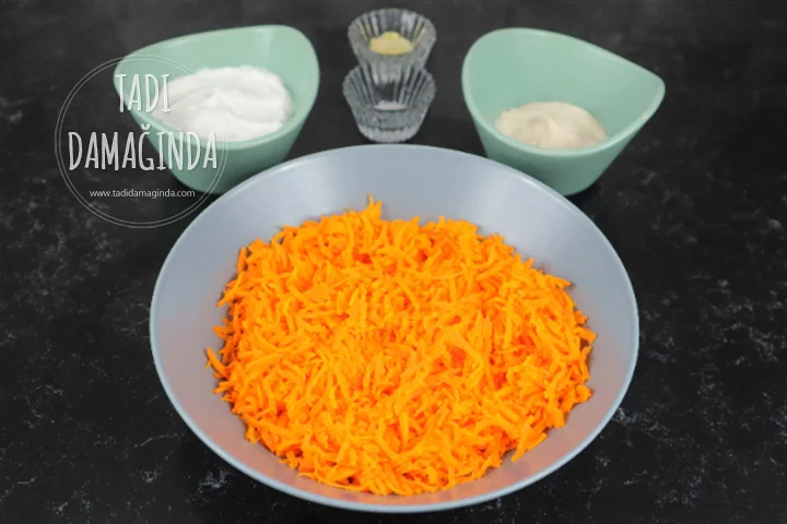 2 Renkli Havuç Tarator