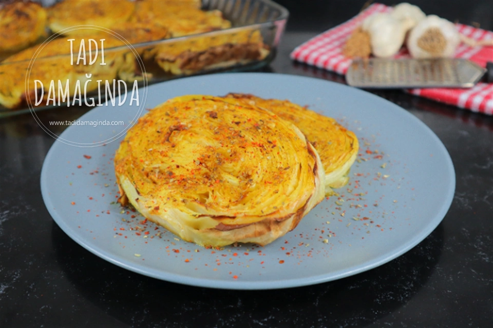 Fırında Lahana Dilimleri