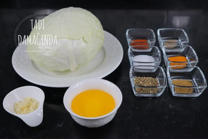 Fırında Lahana Dilimleri