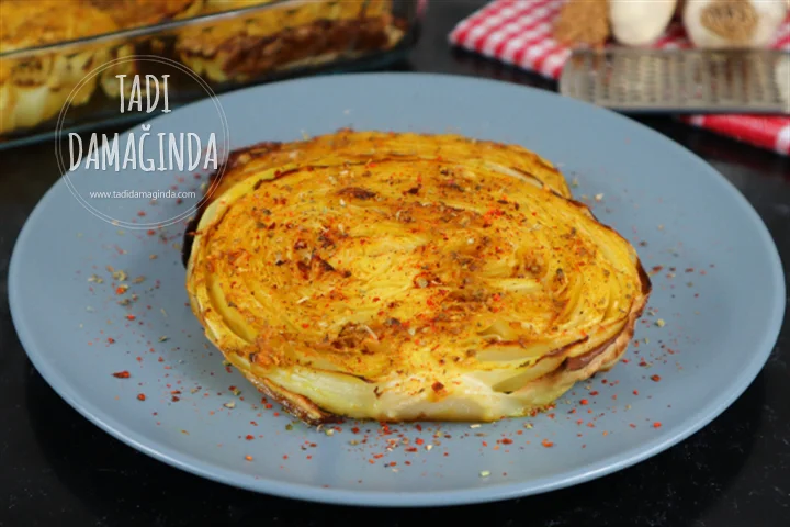 Fırında Lahana Dilimleri