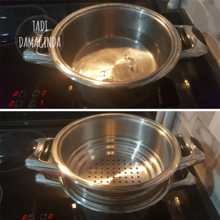 Buharda Yoğurtlu Soslu Sebze Salatası