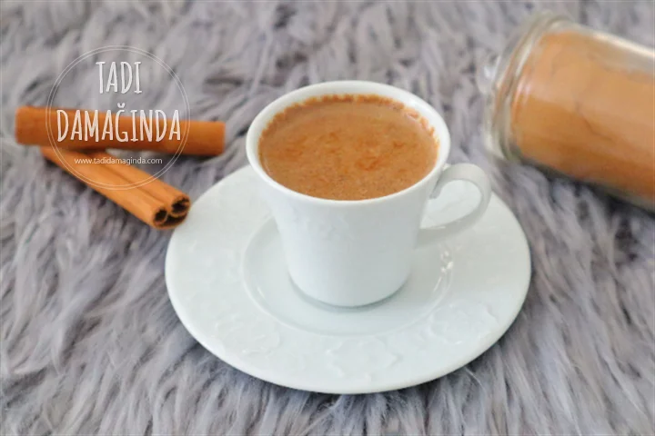 Tarçınlı Sütlü Türk Kahvesi