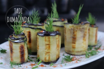 Tost Makinesinde Patlıcan Rulo