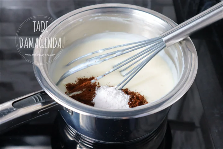 Türk Kahveli Çikolatalı Puding