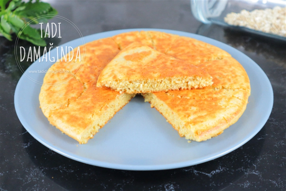 Glütensiz Yulaflı Tava Ekmeği