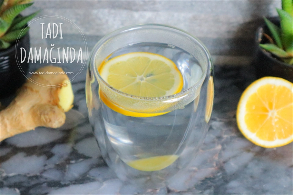 Zencefilli Limonlu Çay