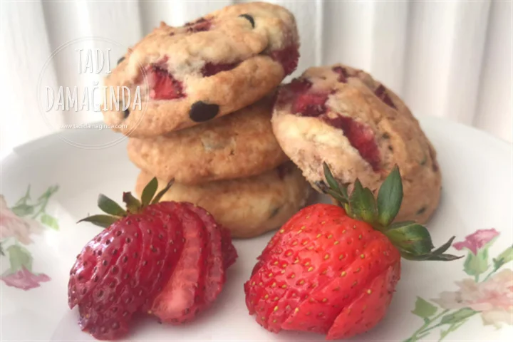 Çilekli Cookie