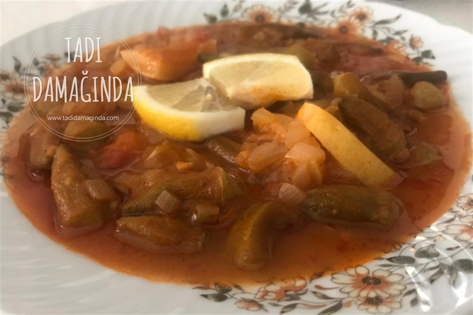 Zeytinyağlı Bamya Yemeği