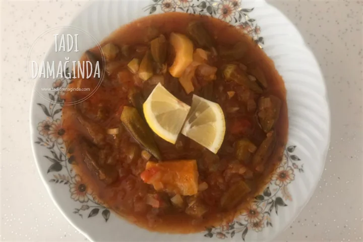 Zeytinyağlı Bamya Yemeği