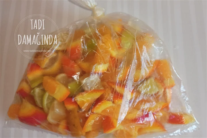 Buzlukta Portakal ve Limon Saklama