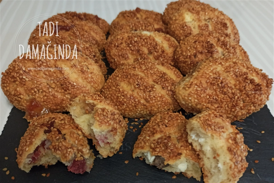 Pastane Lezzetinde Simit Poğaça