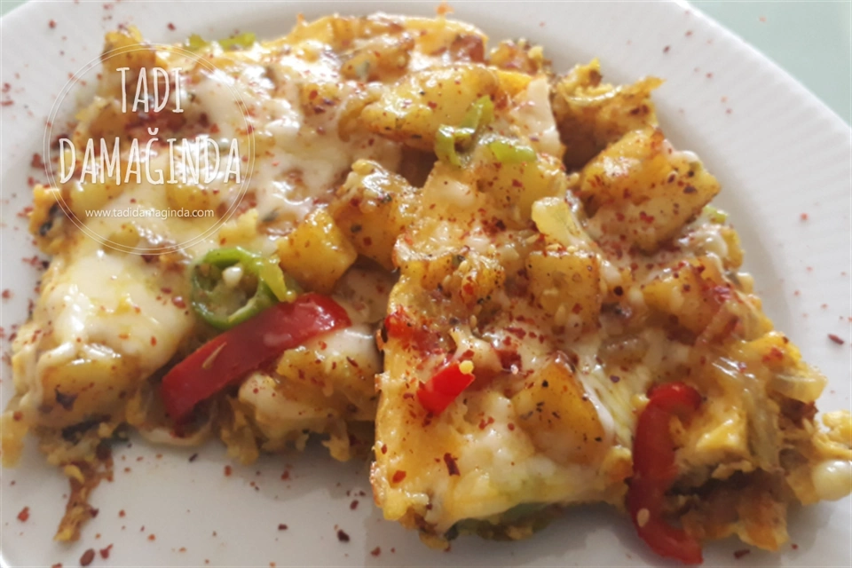 Bol Sebzeli Patatesli Yumurta