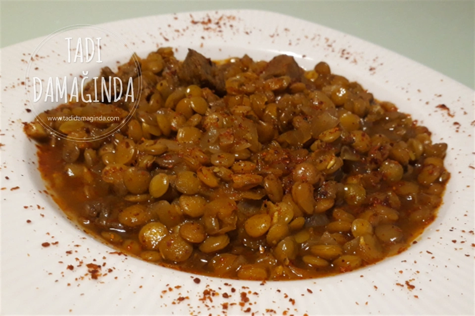 Etli Mercimek Yemeği (Kara Şimşek)