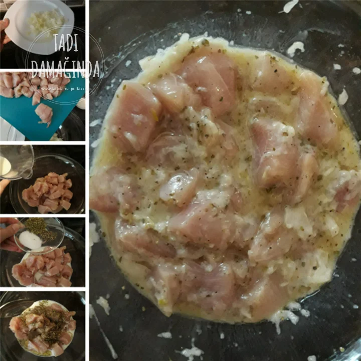 Kekikli Kremalı Tavuk