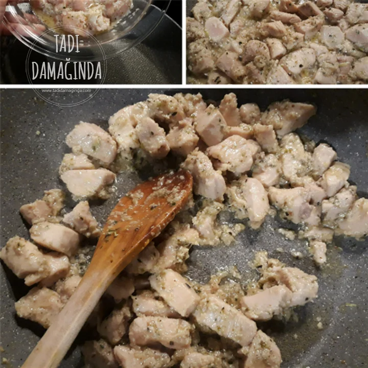 Kekikli Kremalı Tavuk