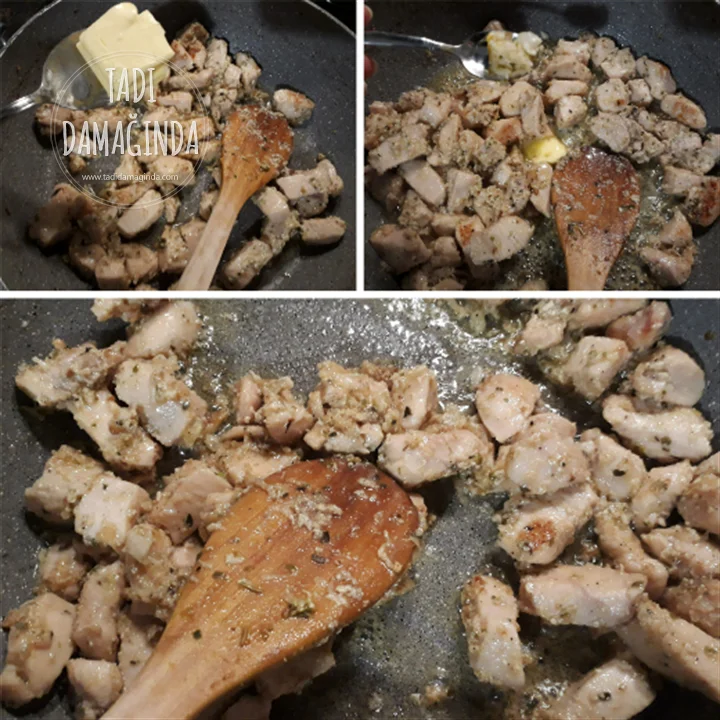 Kekikli Kremalı Tavuk