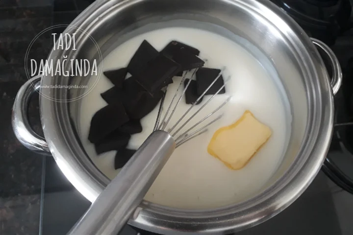 Labneli Çikolatalı Puding