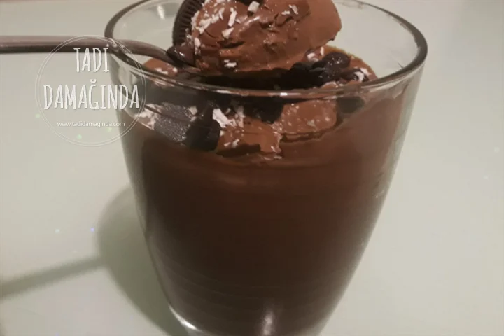 Labneli Çikolatalı Puding