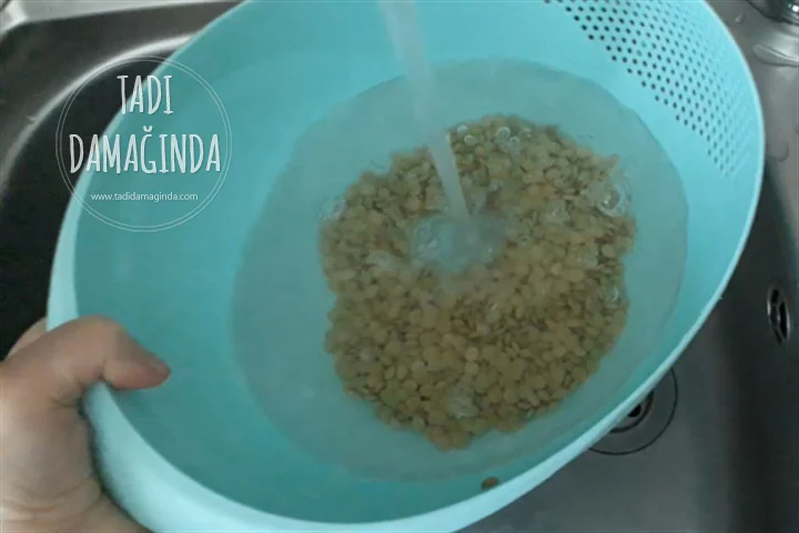 Mercimekli Siyez Bulguru Pilavı