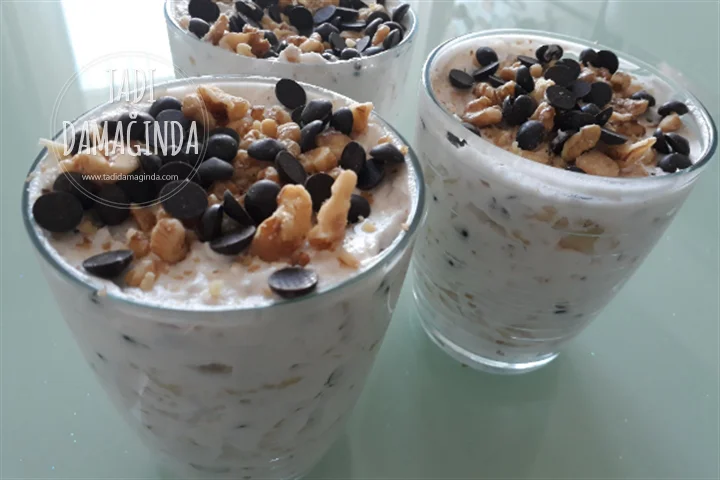 Muzlu Bisküvili Pratik Tatlı