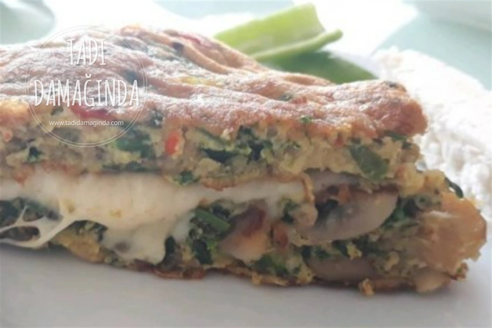 Baharatlı Otlu Sebzeli Omlet