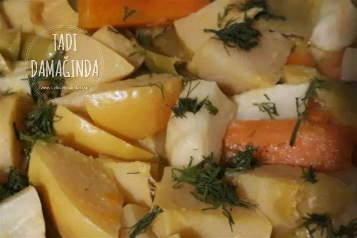 Pırasalı ve Ayvalı Portakallı Kereviz