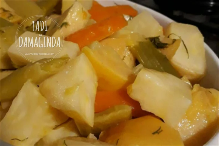 Pırasalı ve Ayvalı Portakallı Kereviz