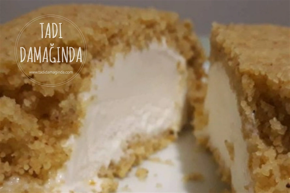 Portakallı Dondurmalı İrmik Helvası