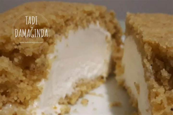 Portakallı Dondurmalı İrmik Helvası