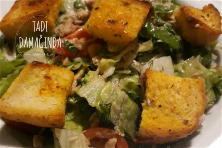 Avokado ve Turplu Ton Balığı Salatası