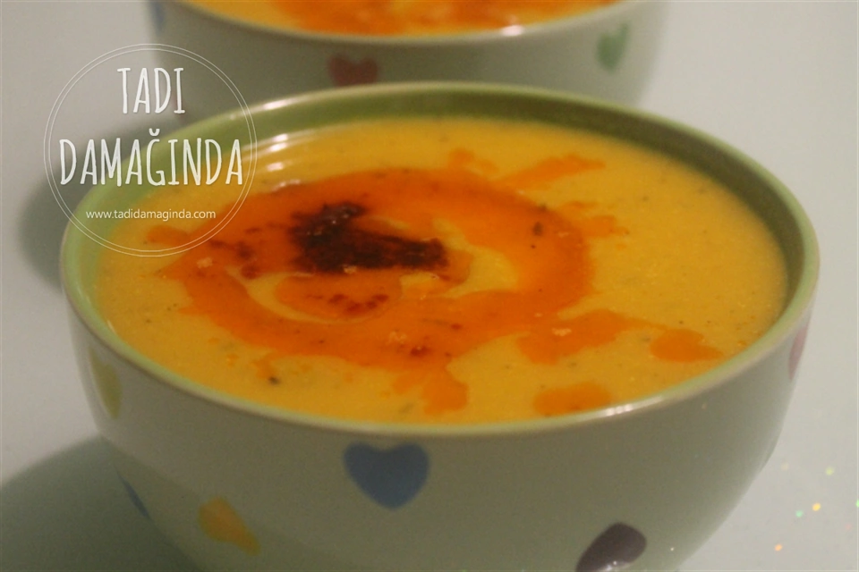 Sütlü Bal Kabağı Çorbası