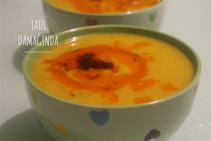 Sütlü Bal Kabağı Çorbası