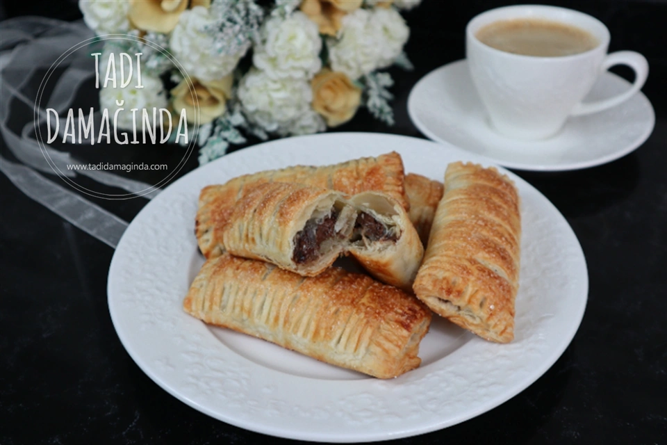 Kakaolu Fındık Kremalı Milföyler