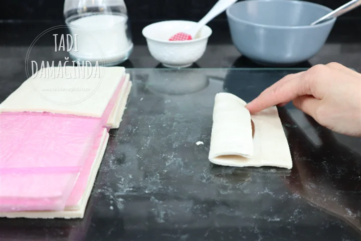 Kakaolu Fındık Kremalı Milföyler