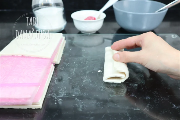 Kakaolu Fındık Kremalı Milföyler