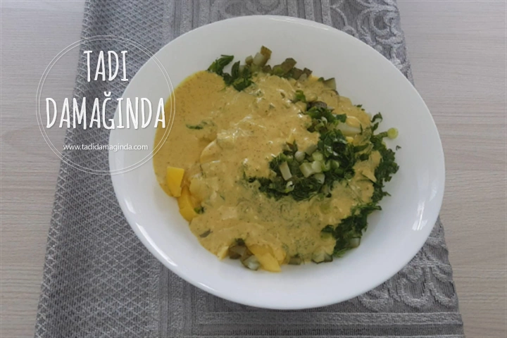 Hardallı Patates Salatası