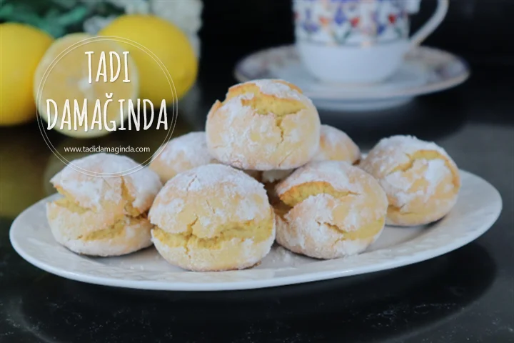 Lezzetinden Çatlayan Limonlu Kurabiye