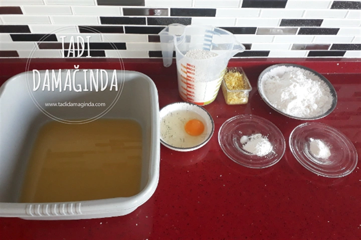 Bisküvi Tadında Limonlu Kurabiye