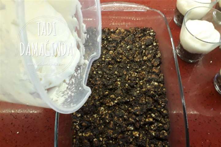 Muhallebili Mozaik Pasta