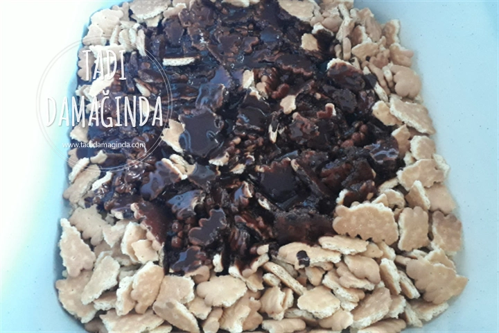 Muhallebili Mozaik Pasta