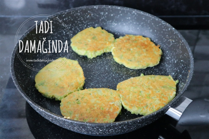 Glütensiz Mısır Unlu Kabak Mücver