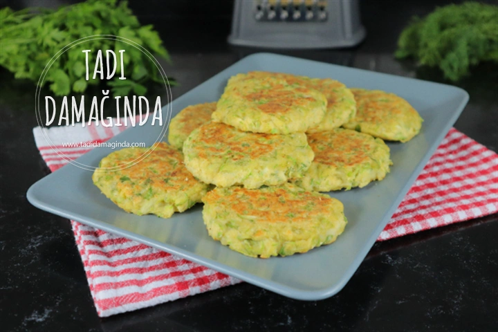 Glütensiz Mısır Unlu Kabak Mücver