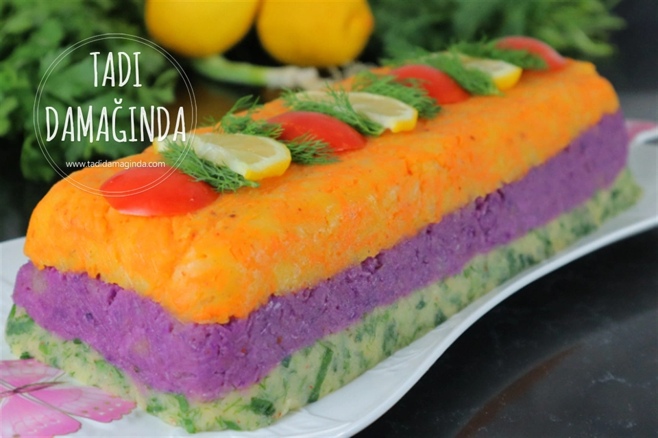 3 Renkli Patates Ezmesi