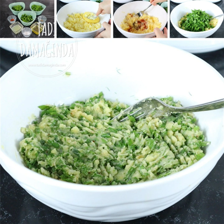 3 Renkli Patates Ezmesi