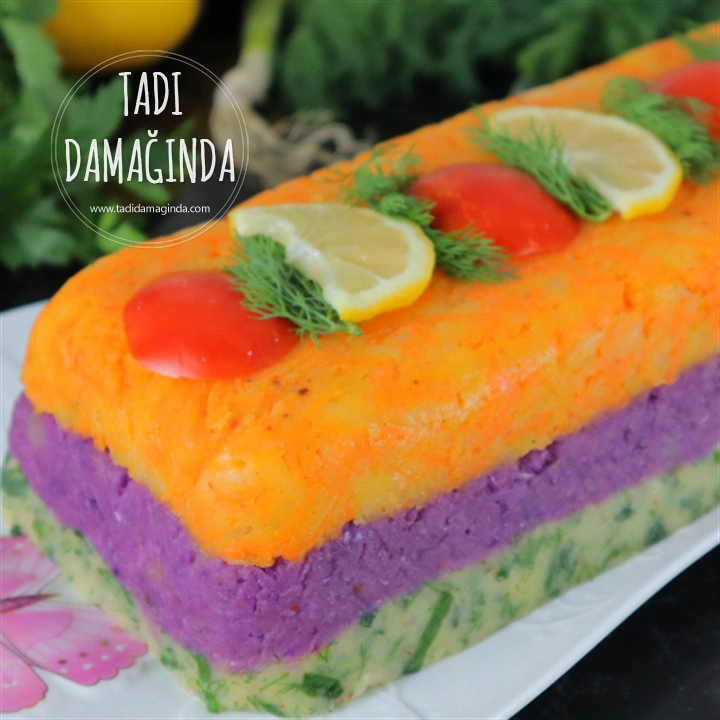 3 Renkli Patates Ezmesi