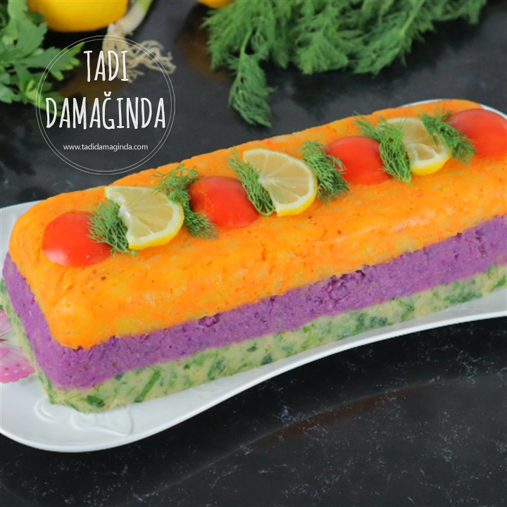 3 Renkli Patates Ezmesi